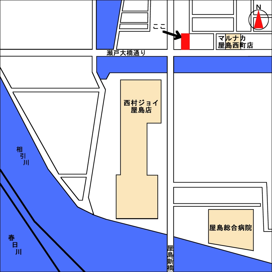 ジムファイリングシステム株式会社付近の地図